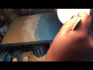 How to make a beach with epoxy resin sophies art shop