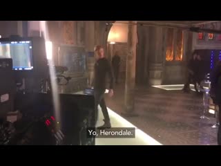 Съёмки за кадром 3х15