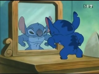 Стич любит покушать