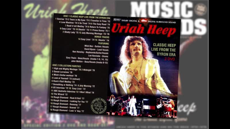 Uriah heep classic heep live from the byron era, 1972 1976