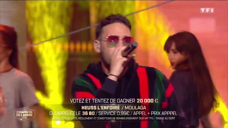 Heuss l’enfoiré moulaga (la chanson de lannée 2020 tf1)
