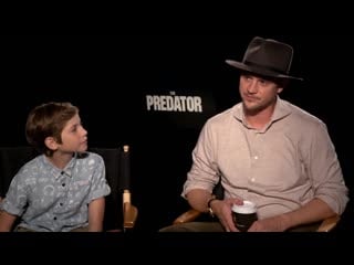 2018 jacob tremblay boyd holbrook interview predator