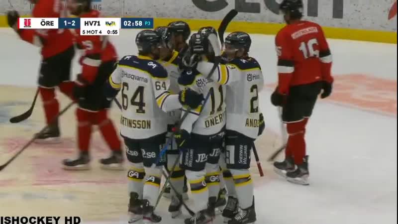 Försäsongsmatch örebro hockey hv71 highlights