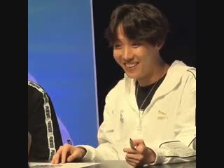 Hoseoks reaction when he found out he has a star named after him legally uwu