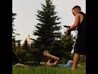 Backstage имран и оля