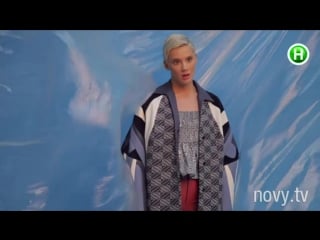 Маша гребенюк на съемке компейна fresh fashion day в рамках ukranian fashion week