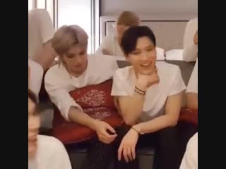While taeyong played with ten’s arm he said “marshmallow” implying that his arm is as soft as one and that’s breaking my