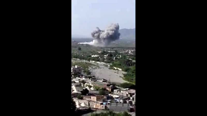 Пограничники наводят авиацию на мятежников в хубе