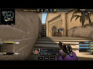 Navi mirage s1mple 4 scout kills vs nip on starseries 7