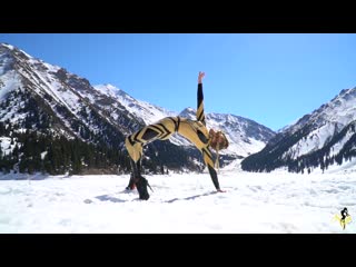 Dancing in the snow | yeva shiyanova | acrobatic highheels choreo | fleetwood mac the chain