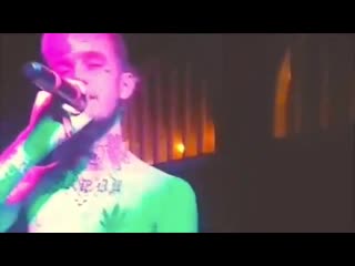 Lil peep @ the rock 11 15 17 last (awful things belgium brightside) live el