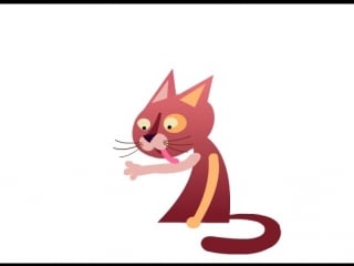 Cat sape animation by ekaterina maksimova