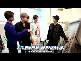 [rus sub] [рус саб] hd run bts! фотовыстаа часть 3 photo exhibition 3