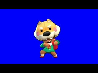 Футаж сиба ину нита бравл старс 2 0 footage blue screen shiba nita brawl stars 2 0 ( 720 x 720 ) mp4