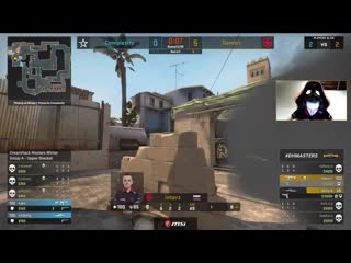 Interz ace & 1vs2 clutch vs complexity @ dreamhack masters winter