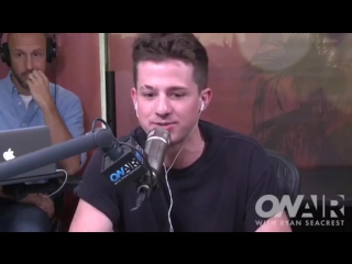 Charlie puth getting swole for shawn mendes tour | on air with ryan seacrest, apr 21, 2017