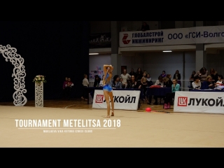 Маклаева вика кстово (2003) булавы rhythmic gymnastics tournament metelitsa 2018