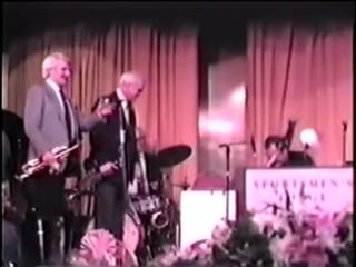 Pete candoli's tribute dinner 1990 pete, conte, and stan jam with "hothouse "