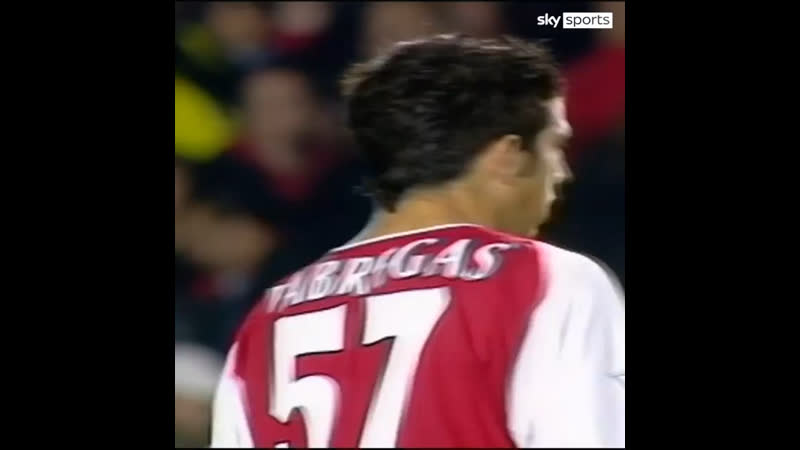 On this day in 2003 cesc fabregas made his debut for arsenal, becoming the club’s youngest ever player 🔴