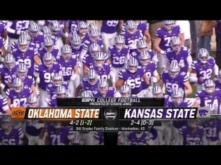 Ncaaf 2018 / week 07 / oklahoma state cowboys kansas state wildcats / en