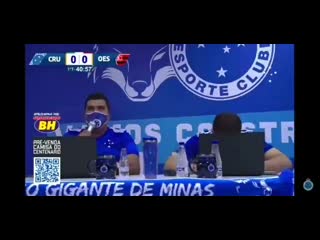 Tô sentindo q vem um gol do cruzeiro