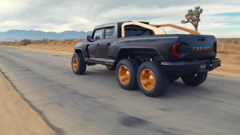Rezvani hercules 6x6 назван богом всех пикапов 1318 сил и цена в 500 тысяч долларов