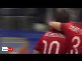 Ricardinho rainbow goal uefa futsal euro 2016