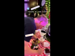 Richard with family in shangri la hotel in sydney