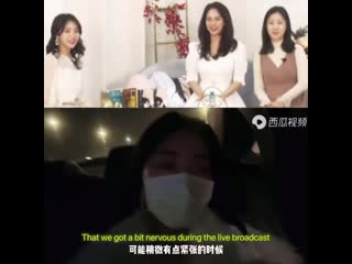 One of the mc hosted the live broadcast by cliv on december 23rd had just shared her thought