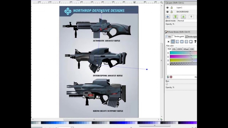 Inkscape art tutorial