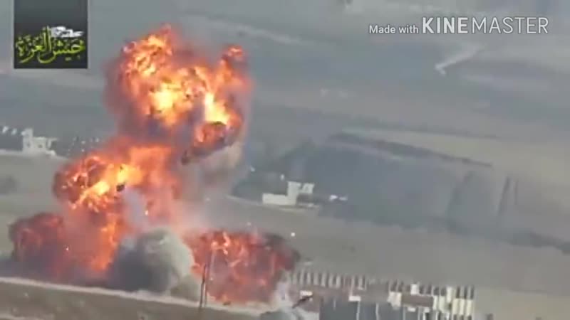 Míssil bgm 71 tow destruindo tanques na guerra da síria (melhores destruições)