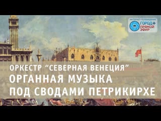 Оркестр «северная венеция» в петрикирхе