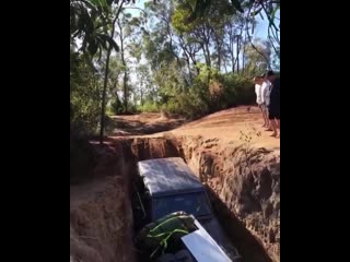 Off roading with a roof rack