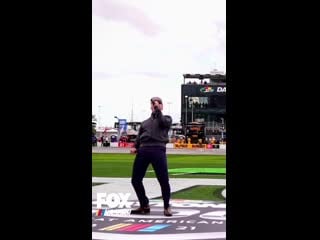 Short steps long vision being the grand marshal of the @nascar daytona 500 was an amazing experience