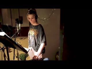 Delta goodrem keep climbing, in the studio recording