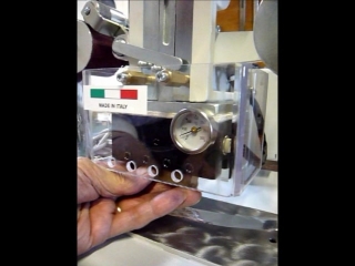 Cliche for simple manual operated stamping machine