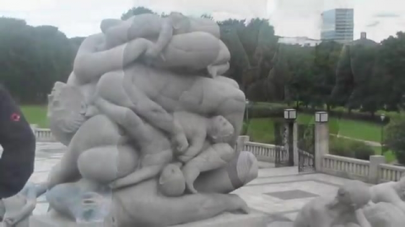 Вигеленд парк (фрогнер парк), осло, norway, norge, норвегия