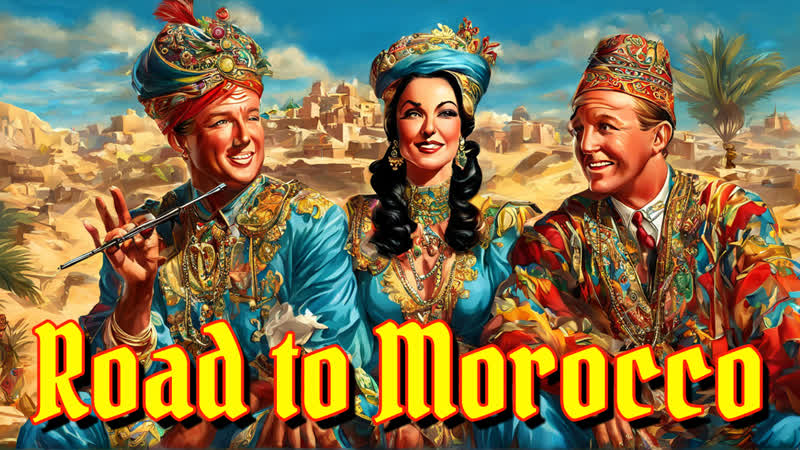 1942 дорога в марокко / road to morocco