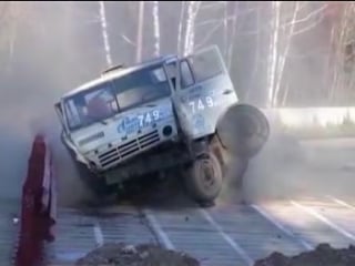 Испытания дорожных ограждений (vhs video)