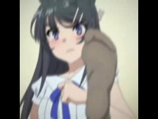 Mai sakurajima [seishun buta yarou wa bunny girl senpai no yume wo minai] vine