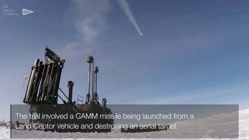 Британська армія завершила перші випробування своєї нової наземної ракетної системи ппо середньої дальності до 25 км land ceptor
