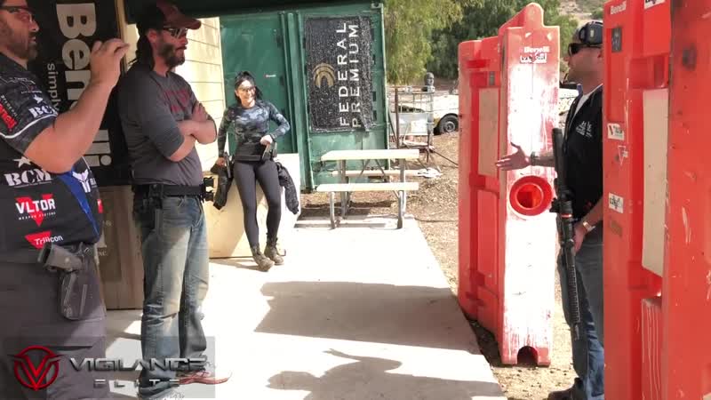 Keanu reeves tactical training for john wick 3 with vigilance elite