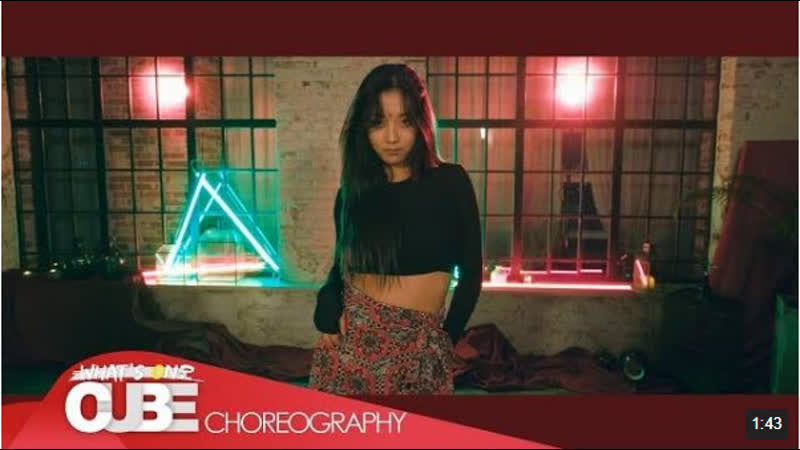 승연(seungyeon) naughty girl(beyoncé) dance choreography