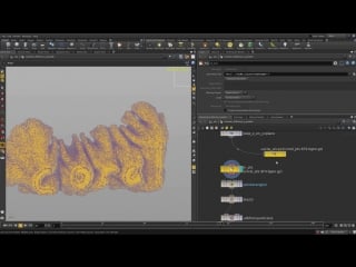 Week04 vex in houdini reaction diffusion part 3 extrusion into 3d (8 min)