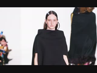 Polina zavialova #eskimomodels for maison margiela fall winter 2019 20 paris fashion week