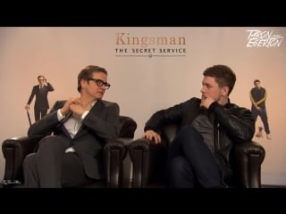 Vom assi zum agenten! kingsman interview [rus sub]