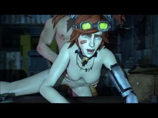 Gaige over table (borderlands sex)