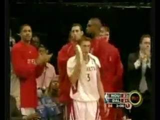 [u p] tracy mcgrady wide open 3 pointer off the barett pass (02 12 2004)