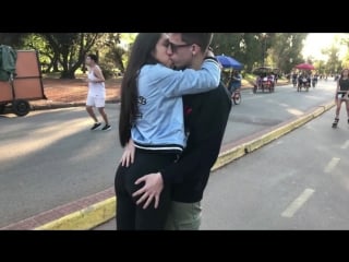 Поцелуй или пощечина kissing prank