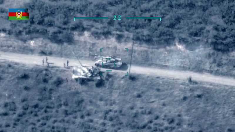 Düşmənin daha 2 tankı məhv edilib vi̇deo